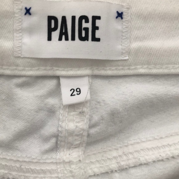 Paige Verdugo White Jean crop pant. Size 29 - Picture 5 of 6